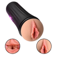 3D Realistic Pussy Male Masturbator – Soft Reusable Pleasure Sleeve