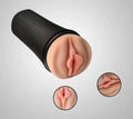 4D Realistic Pussy Male Masturbator – Premium Soft Reusable Sleeve