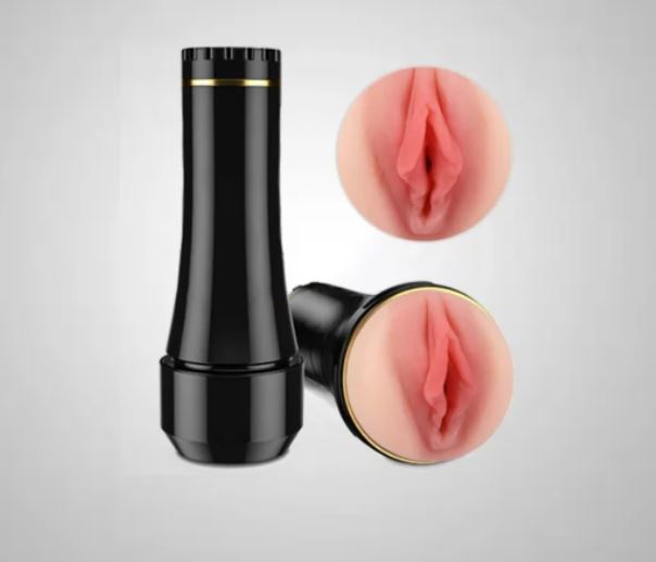 Male Masturbator Realistic Pussy – Premium Soft Silicone Pocket Stroker for Men | Discreet Adult Toy