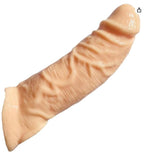 Pleasure X-Tender Penis Sleeve – Premium Soft Silicone Reusable Men's Wellness Sleeve