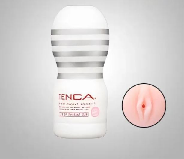 Tenca Cup White – Soft Reusable Male Masturbator Cup