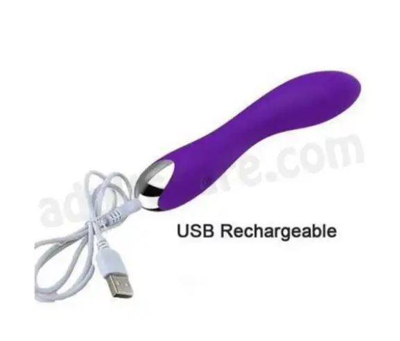 12 Frequency Rechargeable Silicone Massager – USB Rechargeable Waterproof Personal Massager | Premium Body-Safe Silicone