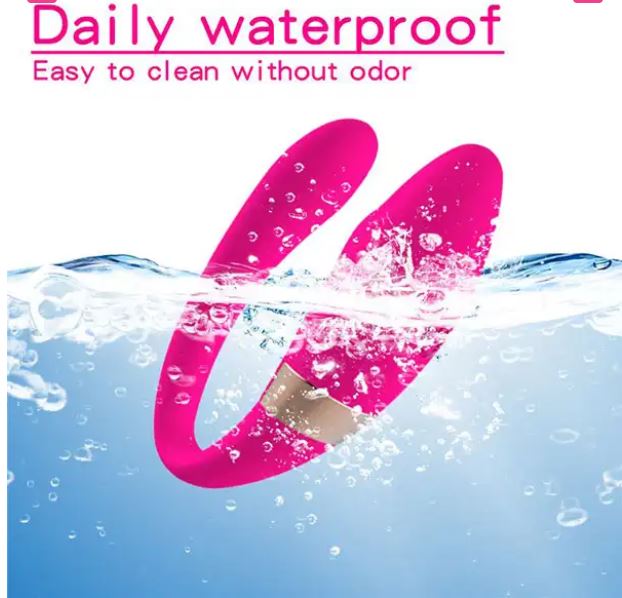 Couples Pleasure G-Spot Vibrator – USB Rechargeable Waterproof Silicone Personal Massager