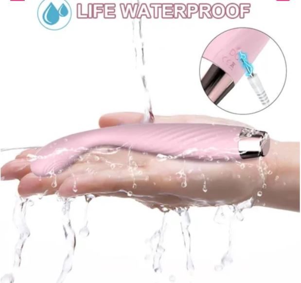 Natural Glow Multi Strong Vibrator Wand Massager – USB Rechargeable Waterproof Silicone Personal Massager