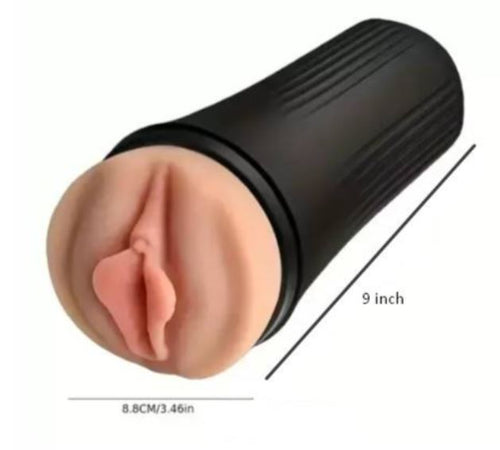 3D Realistic Pussy Male Masturbator – Soft Reusable Pleasure Sleeve