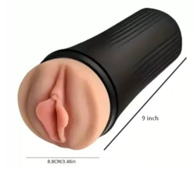 4D Realistic Pussy Male Masturbator – Premium Soft Reusable Sleeve