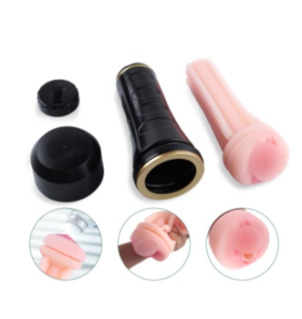 Male Masturbator Realistic Pussy – Premium Soft Silicone Pocket Stroker for Men | Discreet Adult Toy