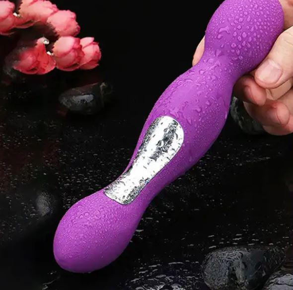 Dual Head Rechargeable Silicone Massager – Clitoral & Body Massager with Ergonomic Design | Premium Personal Wellness Device